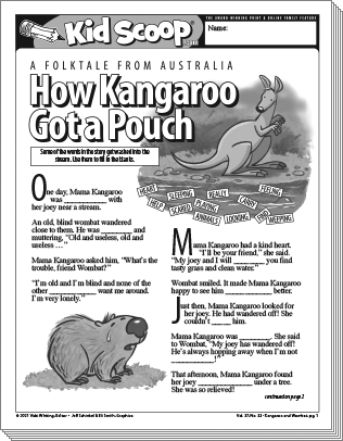 Kangaroo and Wombat | Kid Scoop