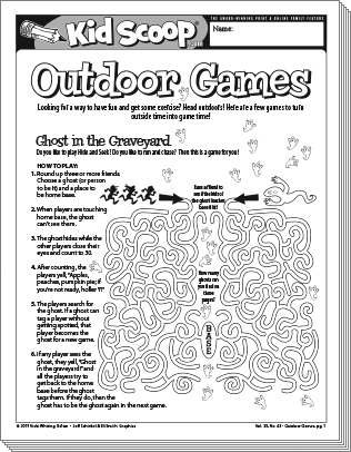 15 Games to Play Outside printable  Games to play outside, Outdoor games  for kids, Fun outdoor games