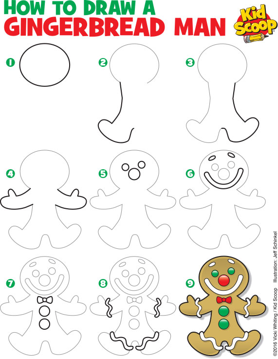 how-to-draw-a-gingerbread-man