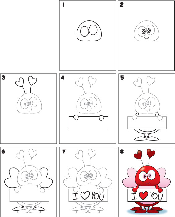 how-to-draw-a-love-bug