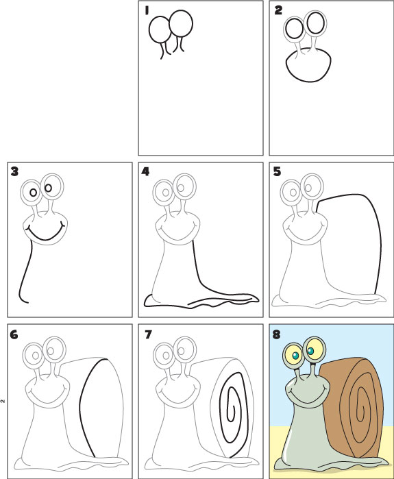 how-to-draw-a-snail