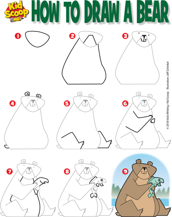 Featured image of post How To Draw Bears For Kids / Sign in and be the first to comment.